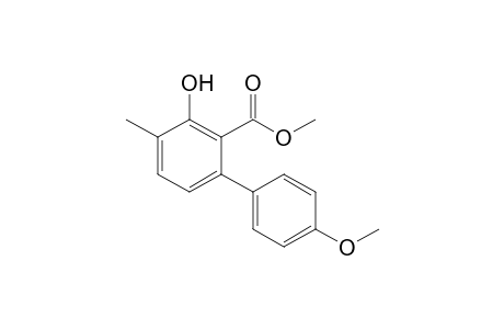 3-Hydroxy-4'-methoxy-4-methylbiphenyl-2-carboxylic Acid Methyl ester