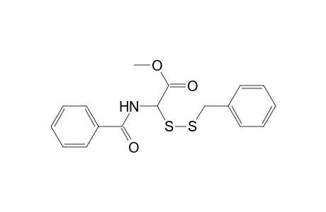 N-benzoyl-a-benzyldithioglycine methyl ester