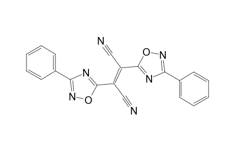 1,2-Bis(3-phenyl-1,2,4-oxadiazol-5-yl)-1,2-ethenedicarbonitrile