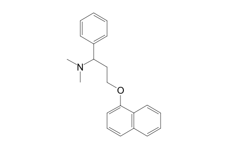 DAPOXETINE;N,N-DIMETHYL-3-(NAPHTHALENE-1-YLOXY)-1-PHENYLPROPANE-1-AMINE