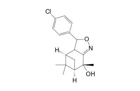 (1R,7R,8R)-3-(4-chlorophenyl)-7,9,9-trimethyl-4-oxa-5-azatricyclo[6.1.1.0(2,6)]dec-5-en-7-ol