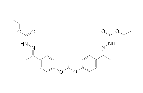 1,1'-[1",2"-Ethanediyl-bis(oxy-4,1-phenylene)]-bis(ethanone) bis(ethoxycarbonyl)hydrazonr