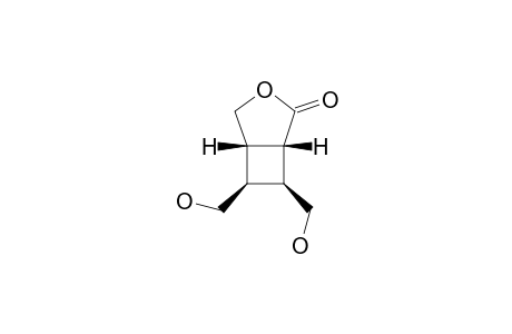 (1RS,5SR,6RS,7SR)-6,7-BIS-(HYDROXYMETHYL)-3-OXABICYCLO-[3.2.0]-HEPTAN-2-ONE