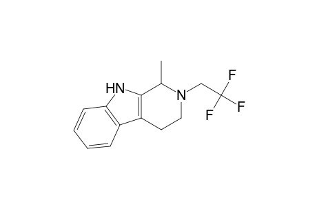 1-Methyl-2-(2,2,2-trifluoroethyl)-1,3,4,9-tetrahydro-$b-carboline