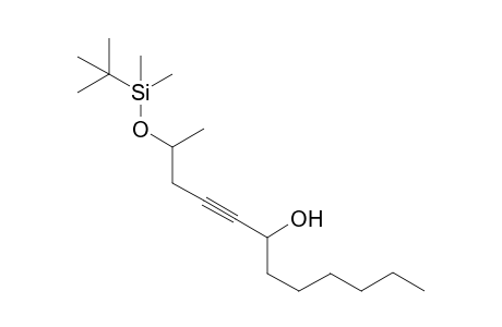 2-(tert-Butyldimethylsilyloxy)dodec-4-yn-6-ol