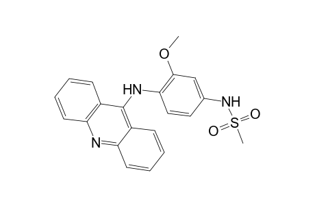 Methanesulfonamide, N-[4-(9-acridinylamino)-3-methoxyphenyl]-