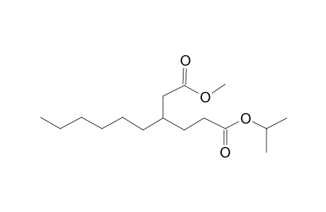 6-Isopropyl 1-methyl 3-hexylhexanedioate