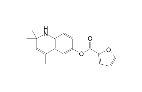 2-furancarboxylic acid, 1,2-dihydro-2,2,4-trimethyl-6-quinolinyl ester