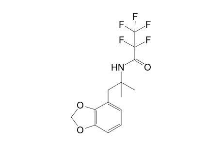 N-(1-(benzo[d][1,3]dioxol-4-yl)-2-methylpropan-2-yl)-2,2,3,3,3-pentafluoropropanamide