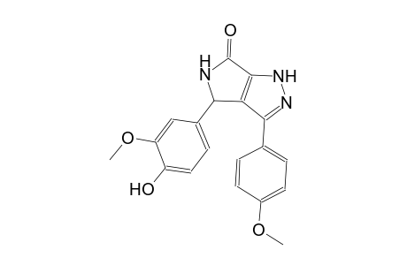 pyrrolo[3,4-c]pyrazol-6(1H)-one, 4,5-dihydro-4-(4-hydroxy-3-methoxyphenyl)-3-(4-methoxyphenyl)-