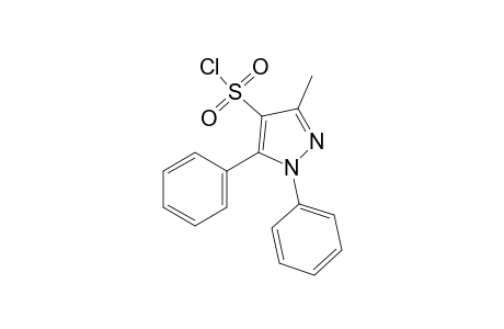 1,5-diphenyl-3-methylpyrazole-4-sulfonyl chloride