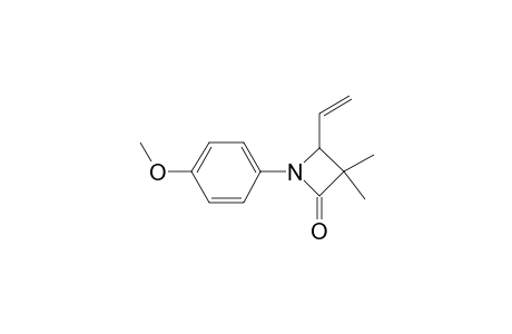 4-ethenyl-1-(4-methoxyphenyl)-3,3-dimethylazetidin-2-one