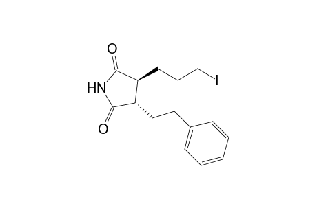 (+-)-(2S*,3S*)-2-(2'-Phenylethyl)-3-(3''-iodopropyl)succinimide
