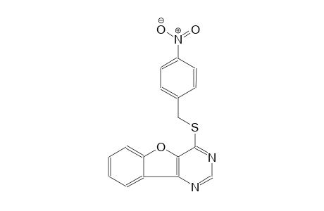 [1]benzofuro[3,2-d]pyrimidin-4-yl 4-nitrobenzyl sulfide