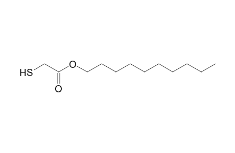 mercaptoacetic acid, decyl ester