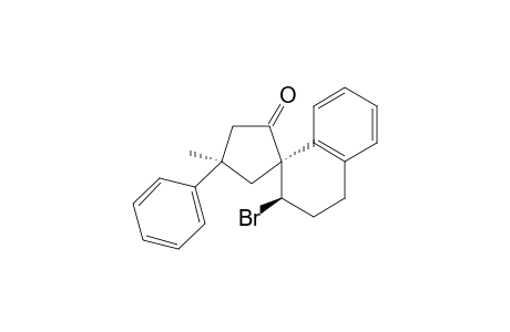 (1R,2'R,4R)-2'-bromo-4-methyl-4-phenyl-3',4'-dihydro-2'H-spiro[cyclopentane-1,1'-naphthalen]-2-one