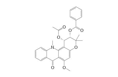 CIS-1-ACETOXY-2-BENZOYLOXY-1,2-DIHYDROACRONYCINE