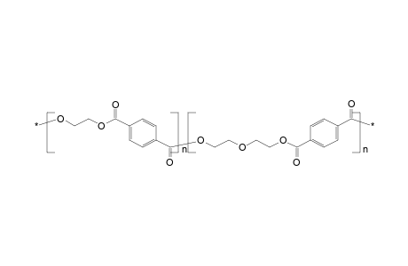 Poly(ethylene terephthalate-co-ethyleneoxyethylene terephthalate)