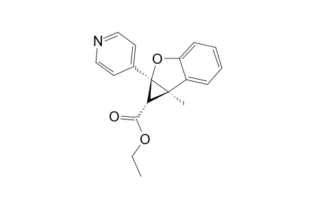ETHYL-1A,6B-DIHYDRO-C-6B-METHYL-C-1A-(4-PYRIDYL)-CYCLOPROPA-[B]-BENZOFURAN-R-1-CARBOXYLATE