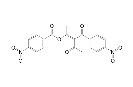 (Z)-1-Methyl-2-(4-nitrobenzoyl)-3-oxo-1-butenyl p-nitrobenzoate