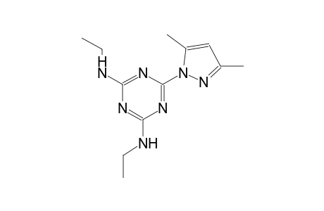 1,3,5-triazine-2,4-diamine, 6-(3,5-dimethyl-1H-pyrazol-1-yl)-N~2~,N~4~-diethyl-