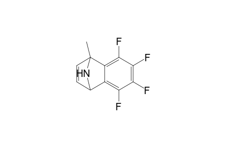 1-Methyl-5,6,7,8-tetrafluoro-1,4-dihydro-1,4-iminonaphthalene
