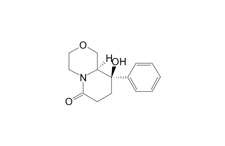 (9R,9aS)-9-hydroxy-9-phenyl-1,3,4,7,8,9a-hexahydropyrido[2,1-c][1,4]oxazin-6-one