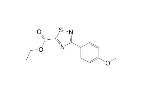 ethyl 3-(4-methoxyphenyl)-1,2,4-thiadiazole-5-carboxylate