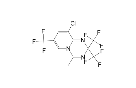 9-Chloro-4-methyl-2,2,7-tris-trifluoromethyl-2H-pyrido[1,2-a][1,3,5]triazine