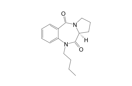 (11aS)-10-n-Butyl-2,3-dihydro-1H-pyrrolo[2,1-c][1,4]benzodiazepine-5,11-(10H,11aH)-dione