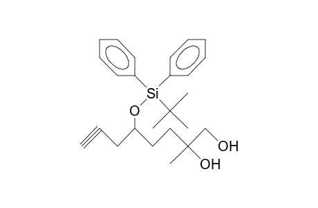 5-tert-Butyldiphenylsilyloxy-2-methyl-oct-7-yne-1,2-diol