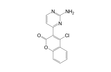 3-(2-Aminopyrimidin-4-yl)-4-chlorocoumarin