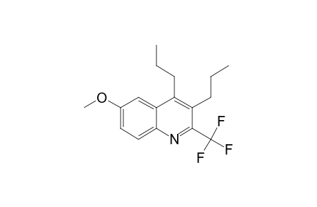 3,4-DIPROPYL-6-METHOXY-2-TRIFLUOROMETHYL-QUINOLINE