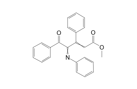 Methyl 5-oxo-3,5-diphenyl-4-(phenylimino)pent-2-enoate