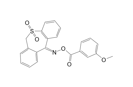 [[5,5-DIOXO-DIBENZO-[B,E]-THIEPIN-11(6H)-YLIDEN-AMINO]-OXY]-(3-METHOXYPHENYL)-METHANONE