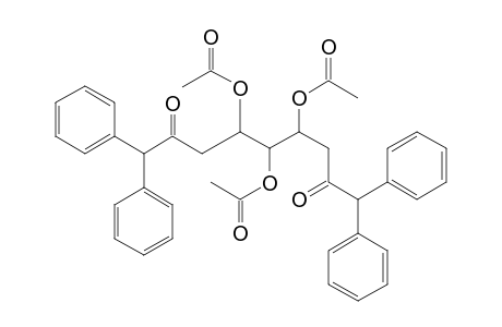 1,1,9,9-Tetraphenyl-4,5,6-triacetoxynonan-2,8-dione