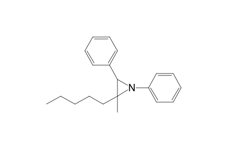 (E)-2-Methyl-2-pentyl-1,3-diphenylaziridine