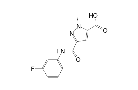 3-[(3-fluoroanilino)carbonyl]-1-methyl-1H-pyrazole-5-carboxylic acid