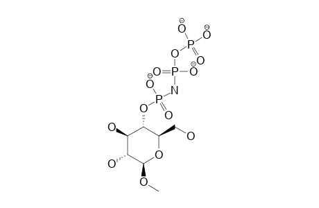 METHYL-4-O-DIPHOSPHORAMIDOPHOSPHONO-ALPHA-D-GLUCOSIDE