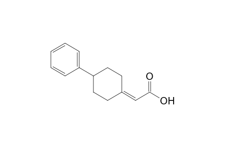 (4-Phenylcyclohexylidene)acetic acid