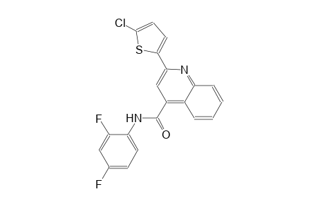 2-(5-chloro-2-thienyl)-N-(2,4-difluorophenyl)-4-quinolinecarboxamide