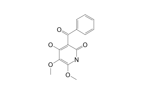 5,6-DIMETHOXY-4-HYDROXY-3-BENZOYL-2(1H)-PYRIDONE