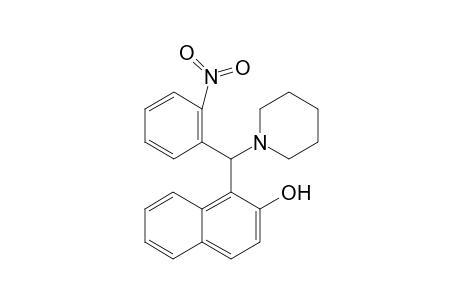 1-[(2'-Nitrophenylpiperidin-1'-yl)methyl]-naphthalen-2-ol
