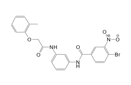 benzamide, 4-bromo-N-[3-[[2-(2-methylphenoxy)acetyl]amino]phenyl]-3-nitro-