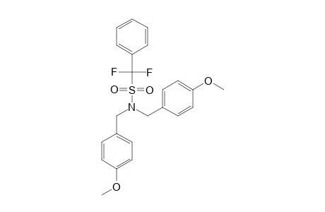 N,N-BIS-(4-METHOXYBENZYL)-1,1-DIFLUORO-1-PHENYLMETHANESULFONAMIDE