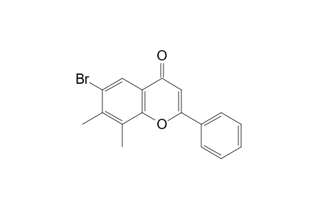 6-bromo-7,8-dimethylflavone