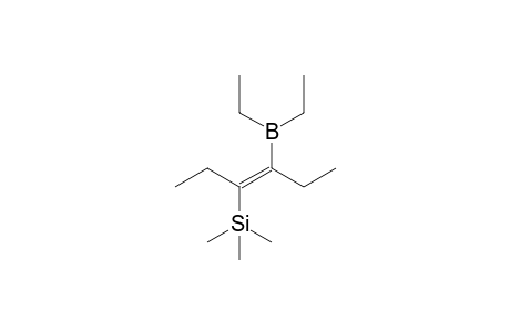 [(Z)-2-diethylboranyl-1-ethyl-but-1-enyl]-trimethyl-silane