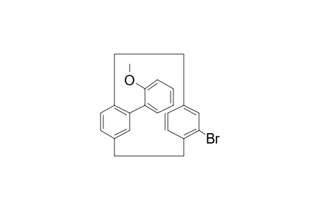 13-Bromo-15-(2-methoxyphenyl)tricyclo[8.2.2.2(4,7)]hexadeca-1(13),4(16),5,7(15),10(14),11-hexaene