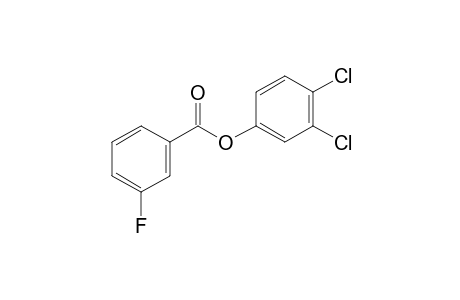 3-Fluorobenzoic acid, 3,4-dichlorophenyl ester