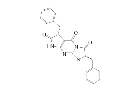 2,6-Dibenzylidene-6,8-dihydropyrrolo[2,3-d]thiazolo[3,2-a]pyrimidine-3,5,7(2H)-trione